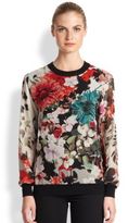 Thumbnail for your product : Roberto Cavalli Silk Floral-Print Blouse