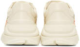 Thumbnail for your product : Gucci Off-White Cube Rhyton Sneakers
