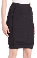 Thumbnail for your product : Yigal Azrouel Ruffled Pencil Skirt