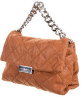 Thumbnail for your product : Stella McCartney Becks Quilted Shaggy Deer Shoulder Bag