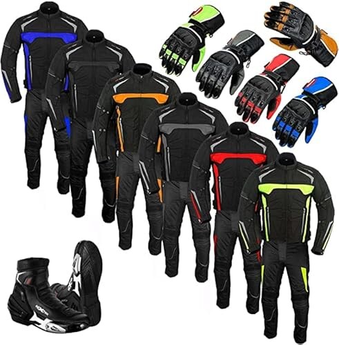 PROFIRST Motorbike Trouser Motorcycle Waterproof Removable Corduroy