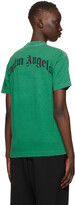 Thumbnail for your product : Palm Angels Green GD Bear Head Classic T-Shirt