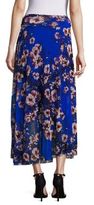 Thumbnail for your product : Fuzzi Vintage Floral Patch Maxi Skirt