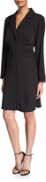 Thumbnail for your product : Finley Cleo Gathered Pinstripe Shirtdress