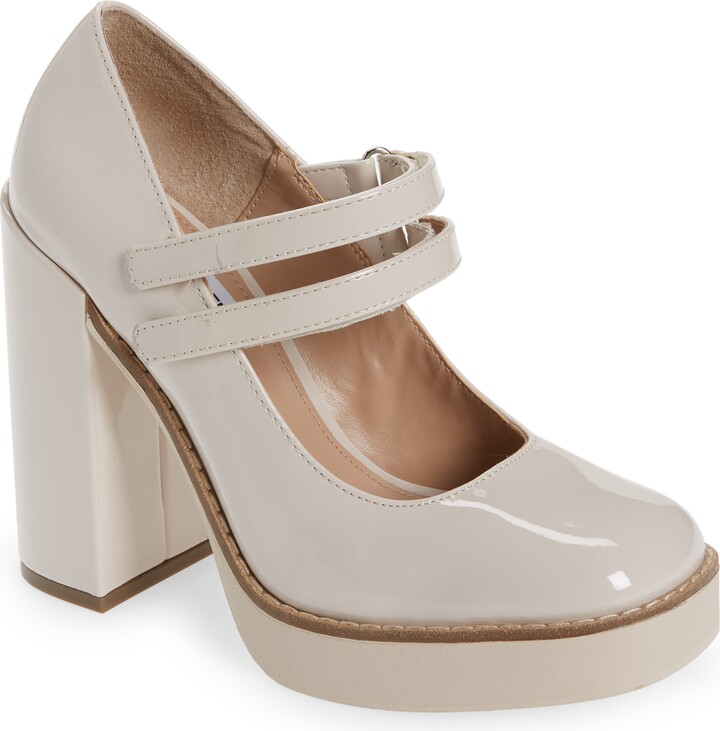 twice mary jane platform pump