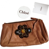 Thumbnail for your product : Chloé Beige Leather Clutch bag