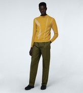 Thumbnail for your product : A-Cold-Wall* Terrain jacquard wool sweater