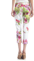 Thumbnail for your product : Berek Work Order by Floral-Print Cropped Jeans