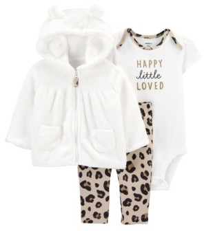 carter's leopard vest