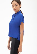 Thumbnail for your product : Forever 21 Collared Dolman Top