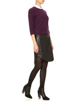 Thumbnail for your product : Carven Aubergine Angora Jumper