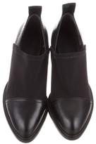Thumbnail for your product : Alexander Wang Leather Pointed-Toe Booties