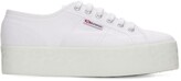 Thumbnail for your product : Superga 40mm Canvas Platform Logo Sneakers