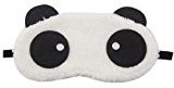 Black White Panda Design Mouth Eye Mask for Children