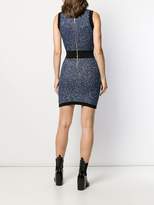 Thumbnail for your product : Balmain shimmer fitted dress