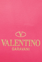 Thumbnail for your product : Valentino The Rockstud medium leather clutch