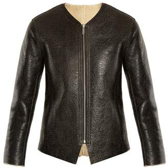 Etoile Isabel Marant Izy reversible leather and shearling jacket