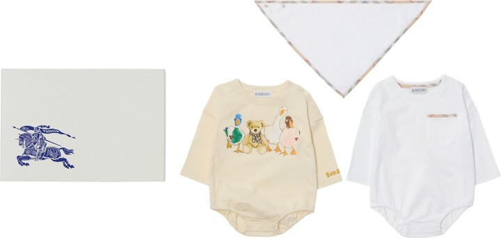 Burberry Thomas Bear and Friends Three-piece Baby Gift Set