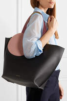 Thumbnail for your product : Roksanda Eider Color-block Textured-leather Tote - Black