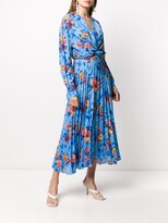 Thumbnail for your product : Magda Butrym Floral-Print Pleated Dress