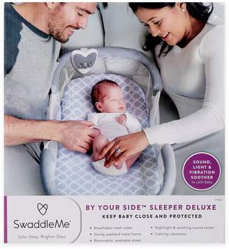 SwaddleMe Deluxe By Your Side Sleeper in Grey