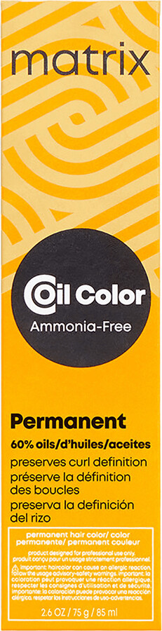 Matrix 6CC Light Brown Copper Coil Color Ammonia-Free Permanent Hair Color