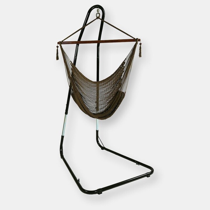 Sunnydaze Decor Sunnydaze Caribbean ExtraLarge Hanging Hammock Chair w