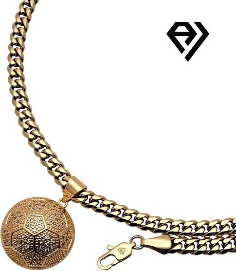 Aria Jeweler AriaJewelerCubanChainOnly-6mm