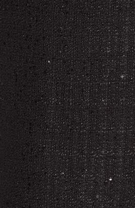 Anne Klein Sequin Tweed Sheath Dress