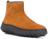 Thumbnail for your product : Camper Ground suede-effect ankle boots