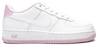 Nike Kids Air Force 1 Low "White/Iced Lilac" sneakers