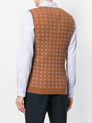 Marni geometric knitted pullover
