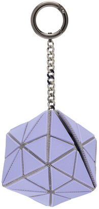 Bao Bao Issey Miyake Purple Mini Cube Keychain - ShopStyle