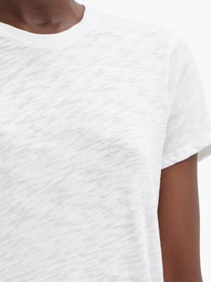 ATM Anthony Thomas Melillo Round-neck Cotton Slub-jersey T-shirt - White