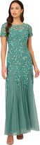 Thumbnail for your product : Adrianna Papell Women's Floral-Design Embellished Gown