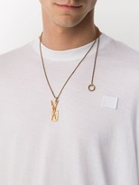 Thumbnail for your product : Acne Studios V-shaped pendant