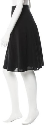 Piazza Sempione Wool Knee-Length Skirt