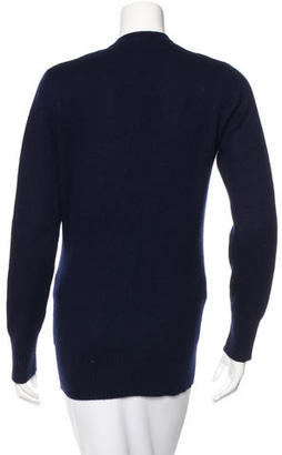 Tory Burch Cashmere Zip-Up Sweater