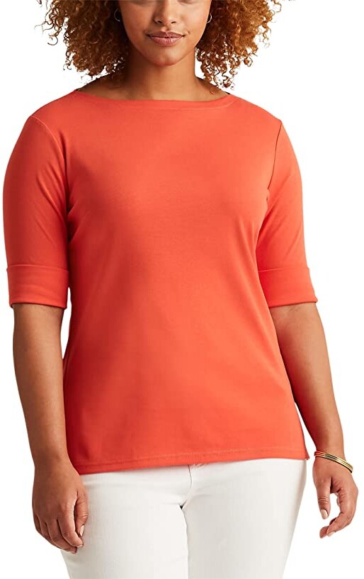 Womens Ralph Lauren Shirt Orange | Shop the world's largest 