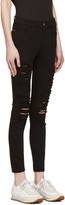 Thumbnail for your product : Frame Denim Black Le Color Ripped Jeans