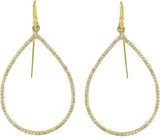 Irene Neuwirth Gold Pear Shape Earrings