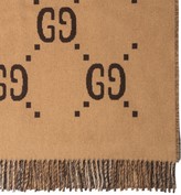 Thumbnail for your product : Gucci Game Reversible Wool Throw