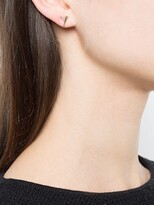 Thumbnail for your product : Eva Fehren Asymmetric Triangle Earrings