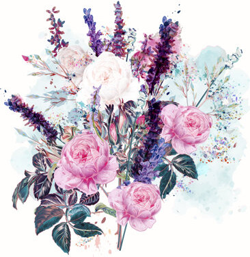 Red Barrel Studio Peonies Bouquet 8.33' L x 100\