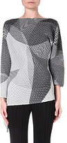 Thumbnail for your product : Issey Miyake Pleated long-sleeved top