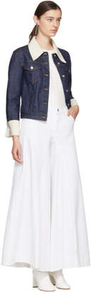 MM6 MAISON MARGIELA White Garment Dyed Jeans