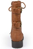 Thumbnail for your product : Journee Collection holly combat boots - women