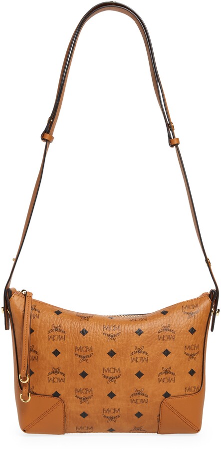 mcm bag cognac
