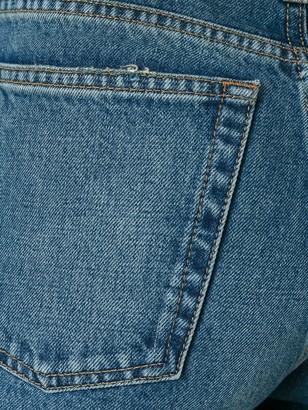 Saint Laurent Sequin Turn-Up Jeans