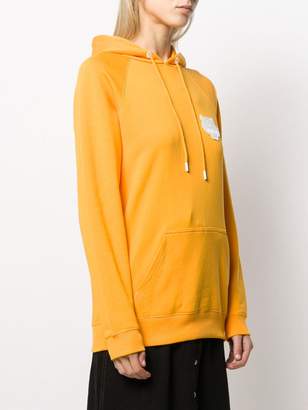 Kenzo logo print hoodie